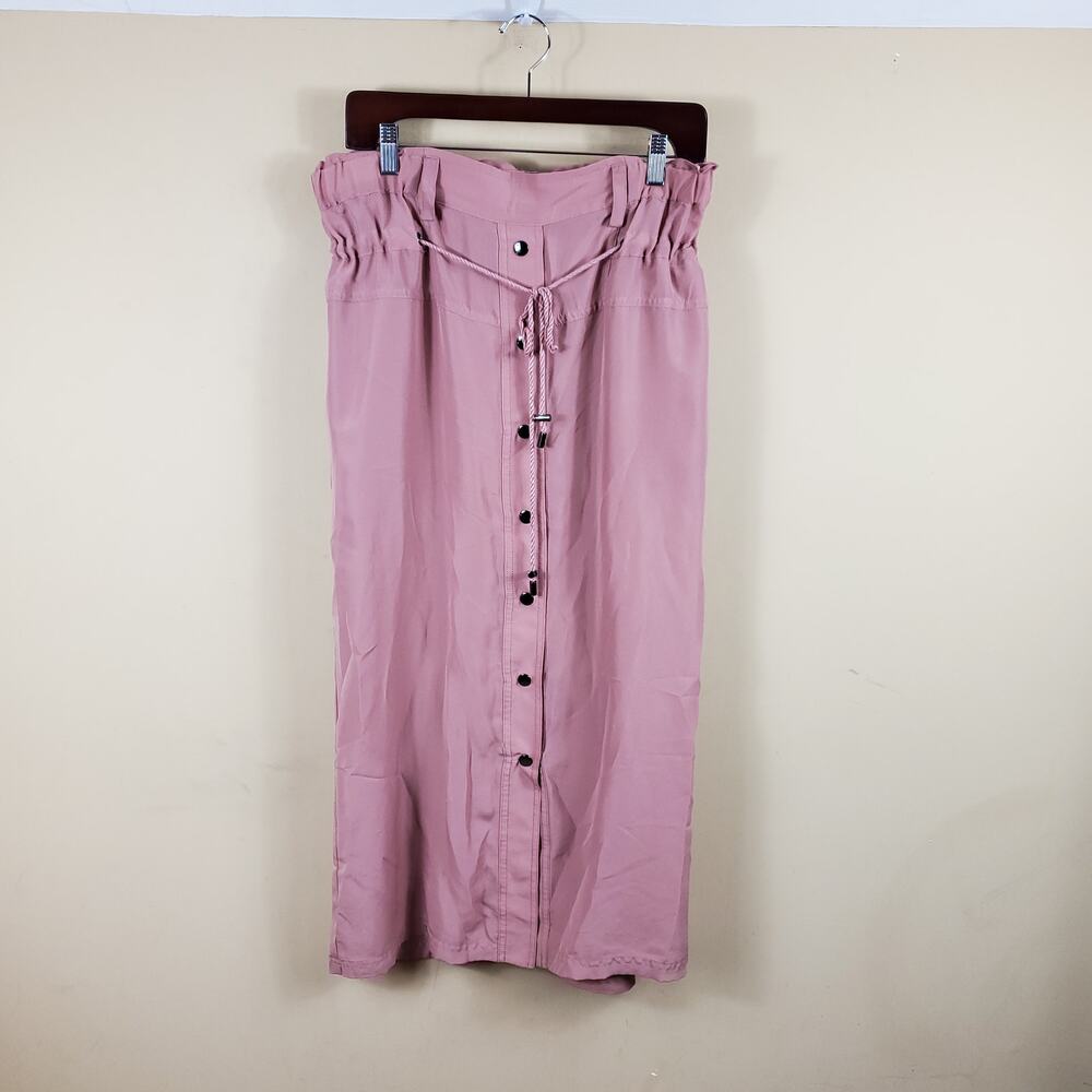 Derek Lam for Design Nation Pink Maxi Skirt L